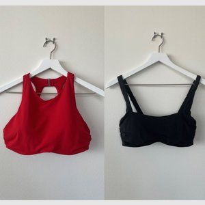 Two (2) Athleta Womens Swim Bikini Tops 34B/C